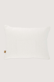 Kussen zo blij met wij 35x25cm - peper en zout/roze | Zusss - Binnenkort verwacht!