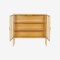 Vitrinekast Kentucky  - Mosterd | New Routz
