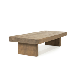 96426 | Salontafel Edward 130x60x31 - bruin | Eleonora