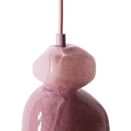 SSN0012 | Gemstone lamp, amethyst | Nienke Sikkema for HKLIVING