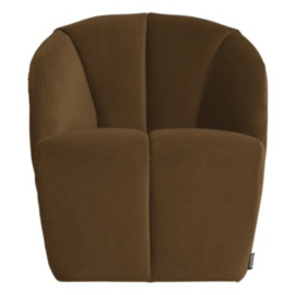 378463-VH | Mojo draaifauteuil - velvet honinggeel | WOOOD