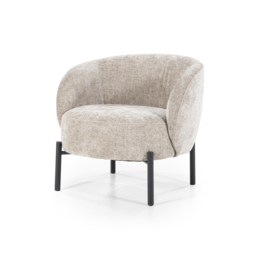 230254 | Lounge chair Oasis - taupe | By-Boo