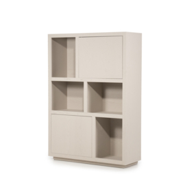 96279 | Kabinet Helsinki 120x170cm 2-drs. - taupe| Eleonora