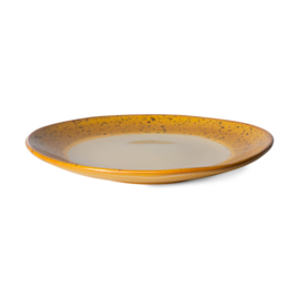 ACE7074 | 70s ceramics: side plates, autumn (set of 2) | HKliving 