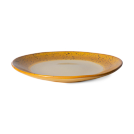 ACE7074 | 70s ceramics: side plates, autumn (set of 2) | HKliving *uitlopend