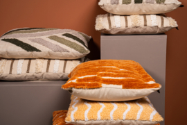 732682 | Ansen embroidery cushion rectangle - green | PTMD