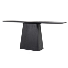 95768 | Sidetable Aron 180 x 40 x 75 - zwart | Eleonora