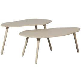 374054-D | Set v 2 - Davina bijzettafels dust | WOOOD