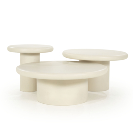 96352 | Bijzettafel Jade small  - zand | Eleonora
