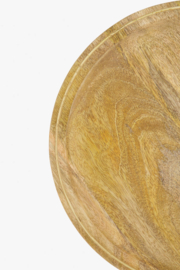 Houten stylingbord 30 cm - naturel/goud | Zusss 