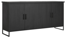 BT 438111 | Timeless Black dressoir Beam No.1 - 190 cm | DTP Home