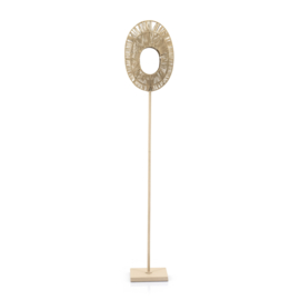 221765 | Floor lamp Ovo - natural | By-Boo