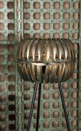 709128 | Ixavi floor lamp knotted look - gold | PTMD (alleen afhalen!)