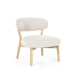 96295 | Fauteuil Mikky - naturel/taupe | Eleonora