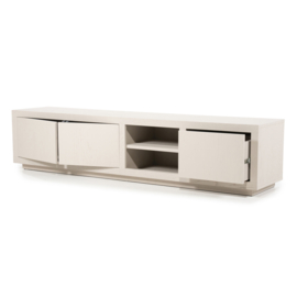 96277 | TV meubel Helsinki 200 cm 2-drs. 1 lade - taupe | Eleonora