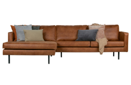 800905-B | Rodeo chaise longue links - cognac | BePureHome
