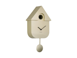 KA5867GD | Wall clock Modern Cuckoo - metallic gold | Karlsson by Present Time 