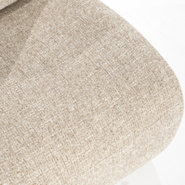 96304 | Fauteuil Lucia -Taupe | Eleonora