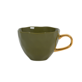 105724 | UNC Good Morning cup cappuccino/tea - fir green | Urban Nature Culture