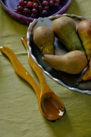 KCU0017 | Salad cutlery, ochre (set of 2) | HKliving