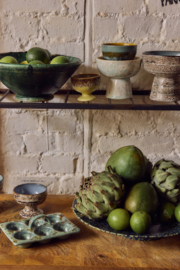 KST0307 | 70s ceramics: medium coupe, agave | HKliving - Medio november verwacht!