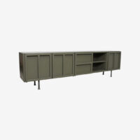 TV-dressoir Calgary large - Olijfgroen | New Routz