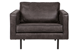 378608-Z | Rodeo fauteuil - zwart | BePureHome