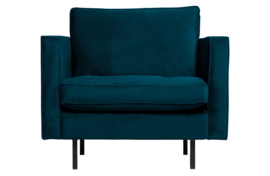 800888-45 | Rodeo classic fauteuil - velvet blue | BePureHome