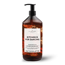 1013333 | Afwasmiddel 1000ml - Kitchen is for dancing  | The Gift Label