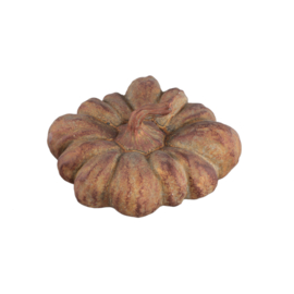 734737 | Yunis pumpkin shaped statue L - rust | PTMD