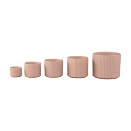 731935 | Renaud pot ribbed XS - pink | PTMD
