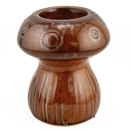 AS9567 | Aardewerk paddestoel waxinehouder | HomeBound by KY