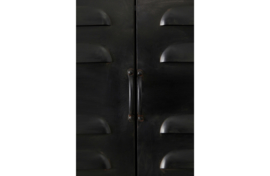 373645-Z | Boaz metalen kast - zwart | WOOOD