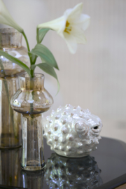 7606146 | Ornament 20x11,5x11,5 cm FISH - crème parelmoer | Light & Living