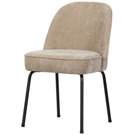 800816-SA | Vogue eetkamerstoel - 3D Chenille sand | BePureHome