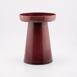 HB7728 | Metalen kaarsenstandaard laag - roze | HomeBound by KY