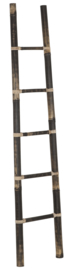 ML 890902 | MUST Living Ladder Bamboo - blackwash | DTP Interiors - alleen afhalen