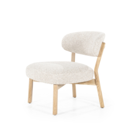 96295 | Fauteuil Mikky - naturel/taupe | Eleonora