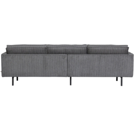 800543-ZG | Rodeo bank 3-zits - zwart/grijs | BePureHome