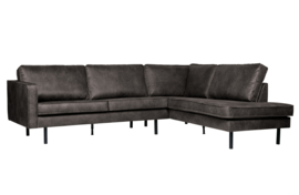 800971-Z | Rodeo hoekbank rechts - zwart | BePurehome