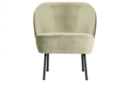 800748-P | Vogue fauteuil - fluweel Pistache | BePureHome