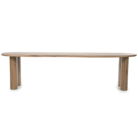 96205 | Eettafel Josh 300x110x77 - bruin | Eleonora