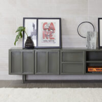 TV-dressoir Calgary large - Olijfgroen | New Routz