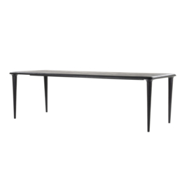 95762 | Eettafel Jiska 300x100 - zwart | Eleonora