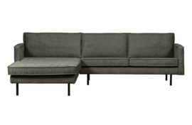 800905-FR | Rodeo chaise longue links - structure velvet frost | BePureHome