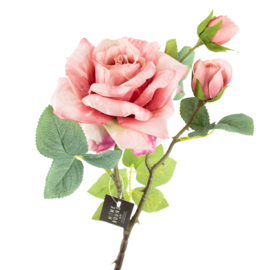 BZ1167 | Kunstbloem roos - roze | HomeBound by KY