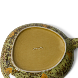 KST0205 | 70s ceramics: platter, fjord | HKliving