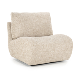 96304 | Fauteuil Lucia -Taupe | Eleonora
