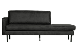 800743-Z | Rodeo daybed left - zwart | BePureHome