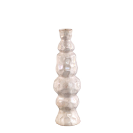 738300 | Kirsey vase irregular C - cream | PTMD - Verwacht in oktober!
